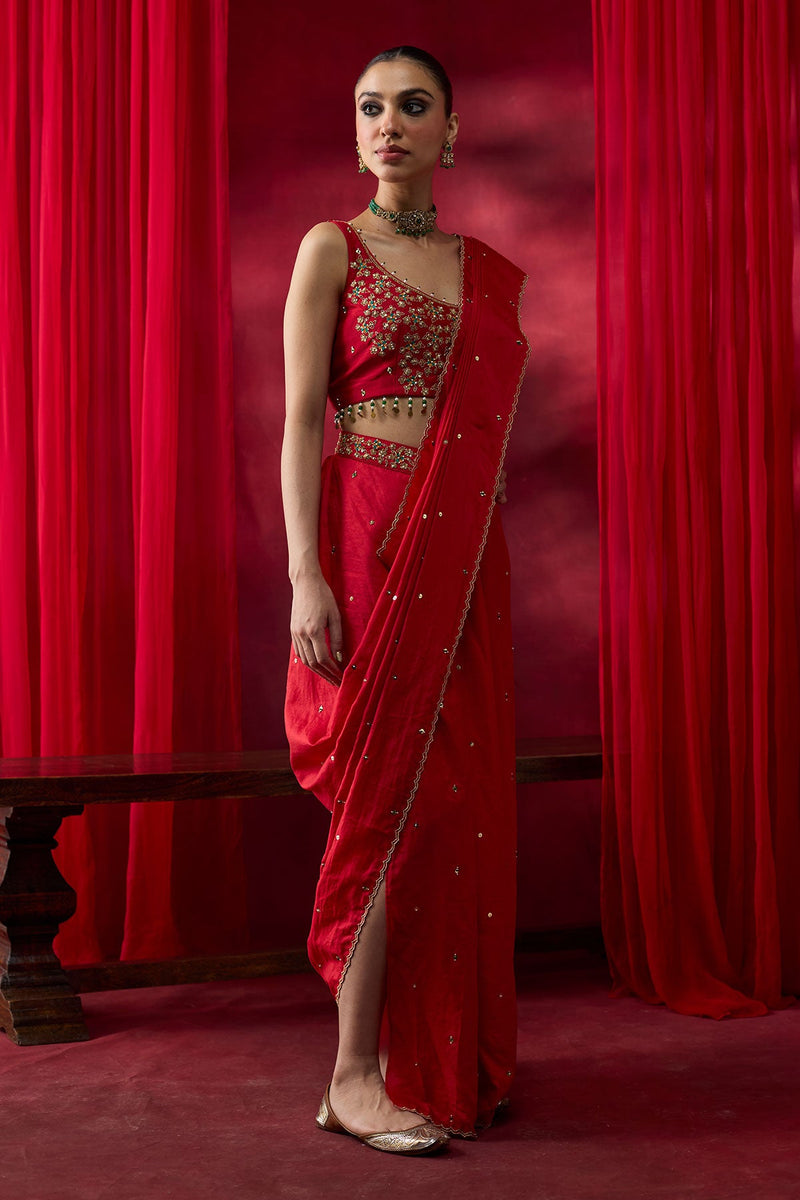 Reeva Saree Set