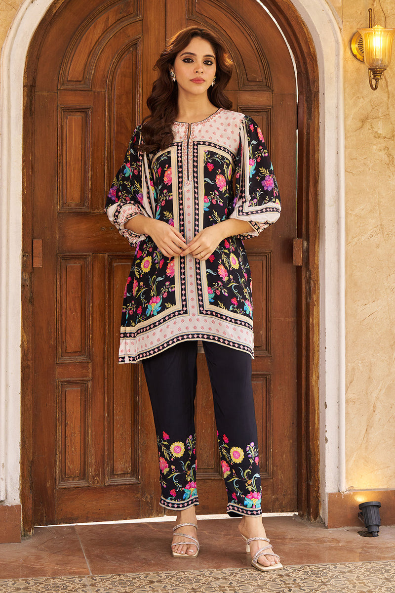 Khawaab Black Cord Set