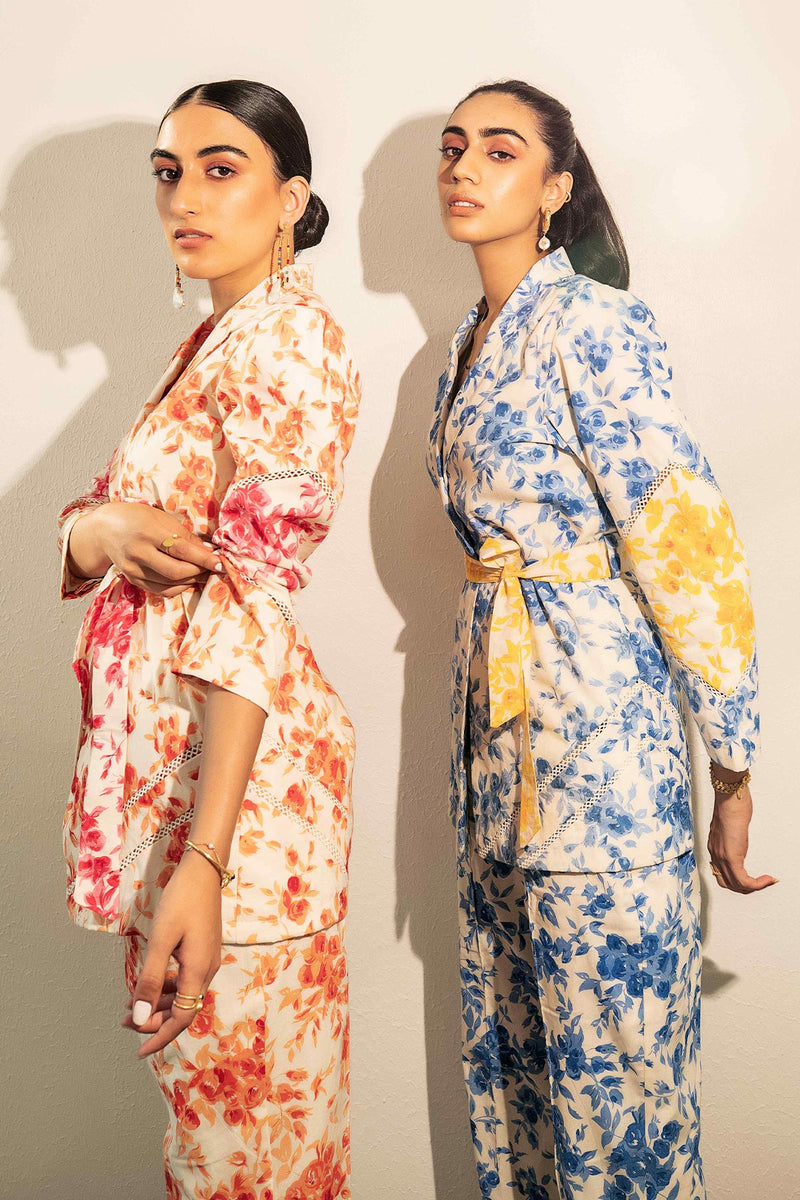 Spring Floral Blazer set