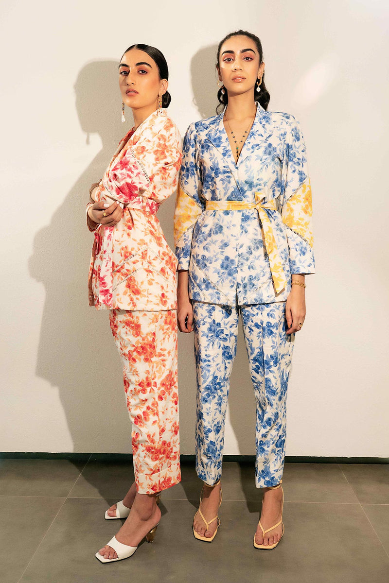 Spring Floral Blazer set