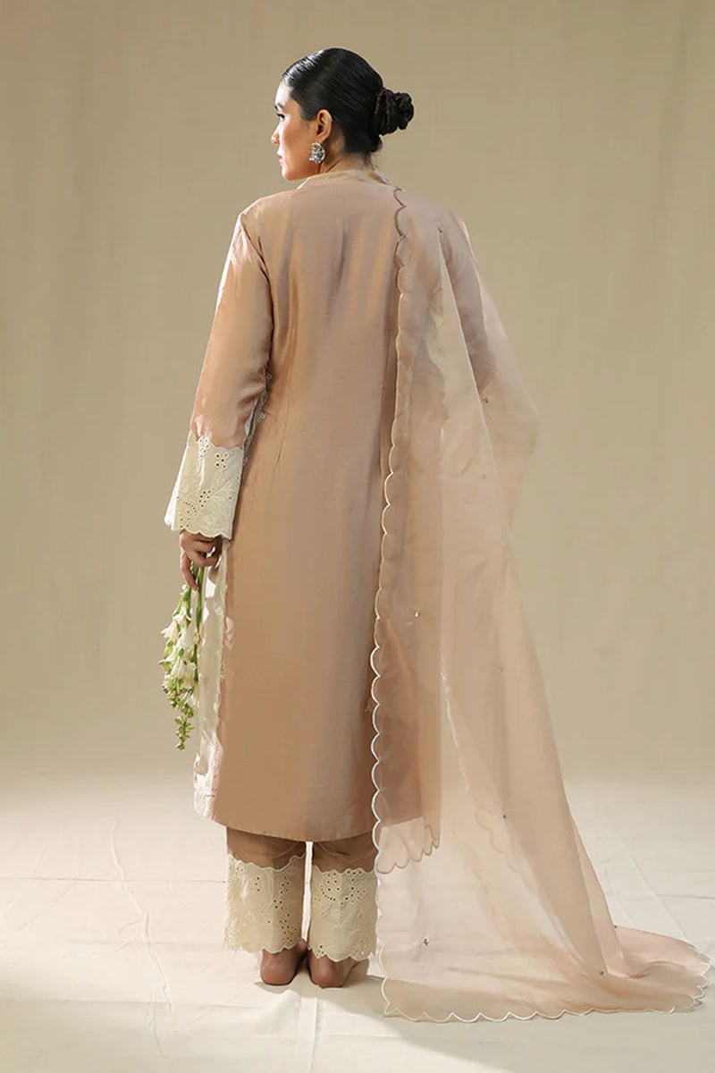 Rose Gold Handpainted Suit Set