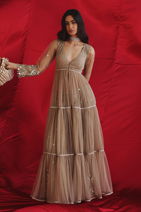 Palazzos With Mirrorwork