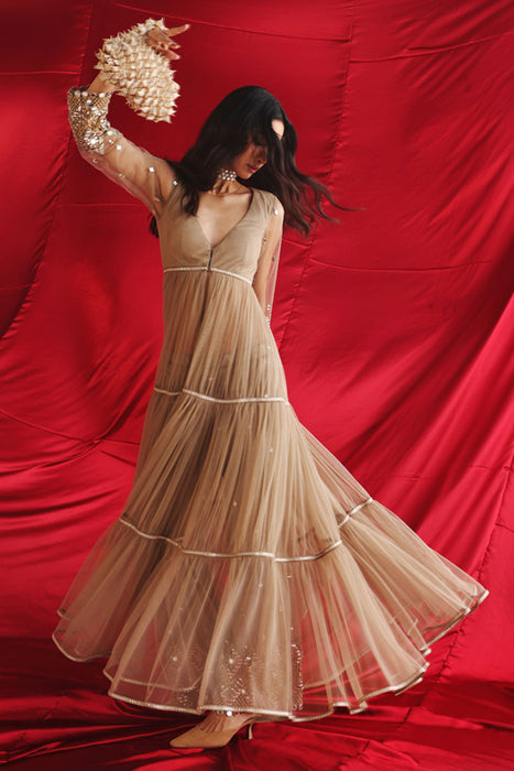 Palazzos With Mirrorwork