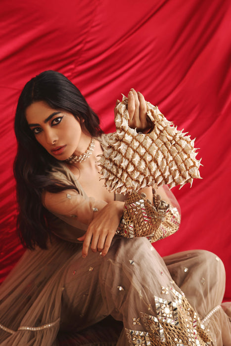 Layered Anarkali Jacket