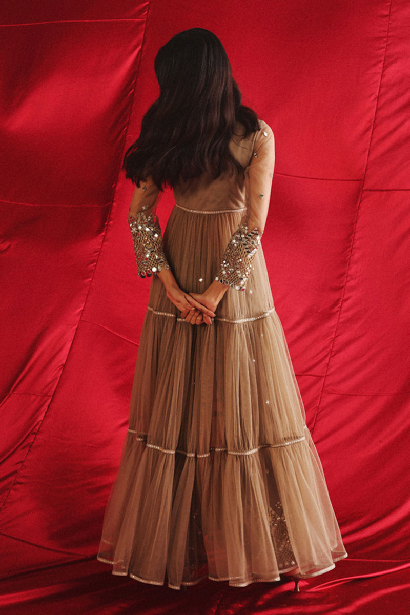 Layered Anarkali Jacket