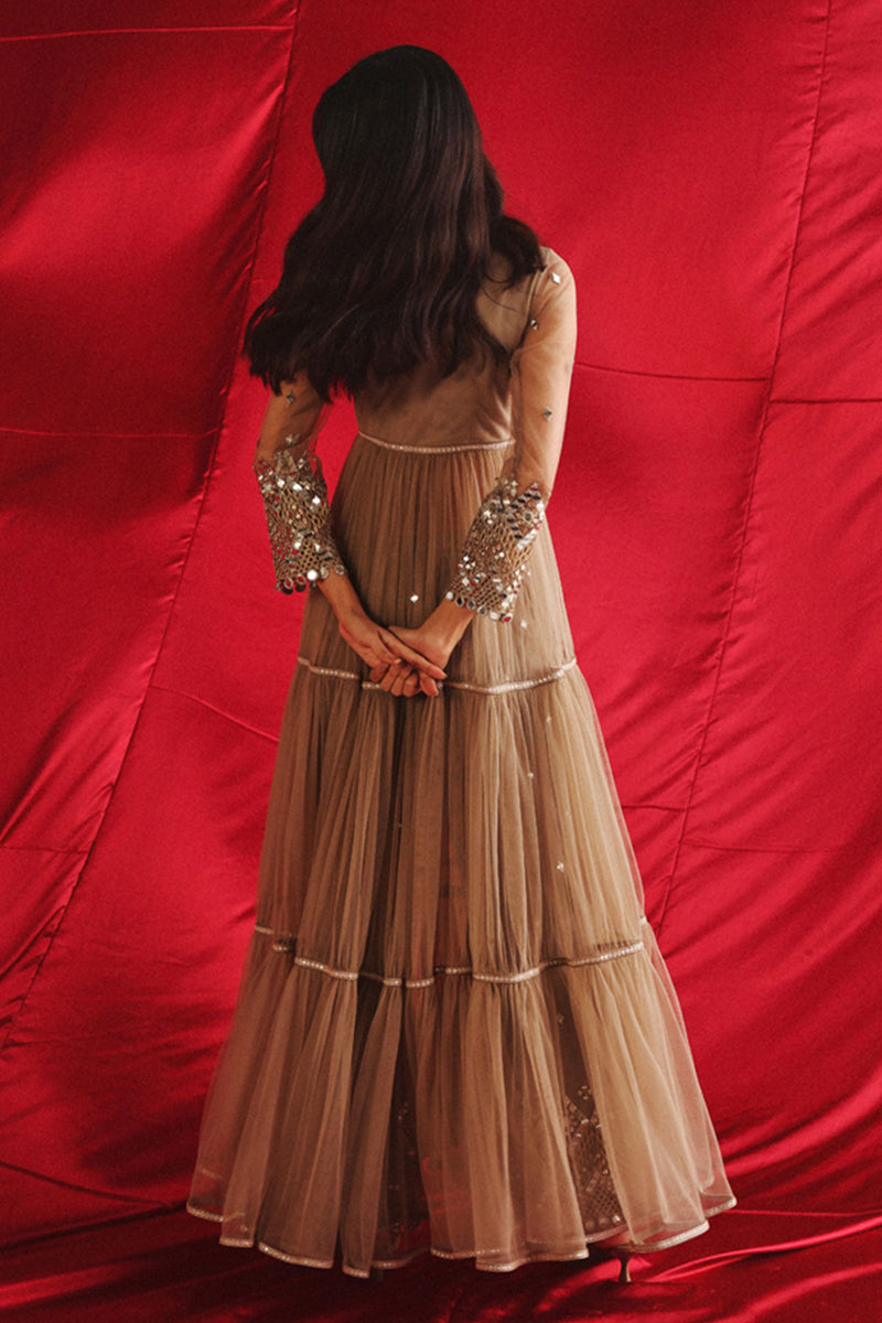 Palazzos With Mirrorwork