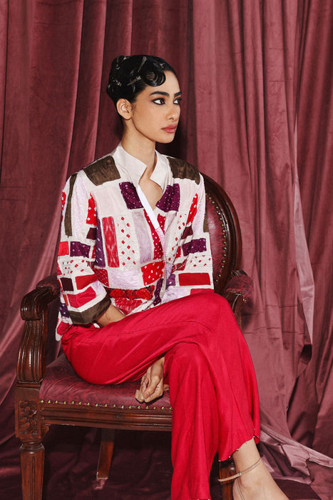 Recycled Crop (Black) Jacket