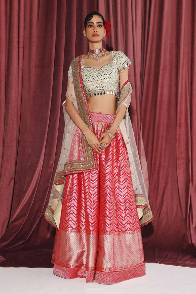 BANARASI BROCADE LEHENGA SET
