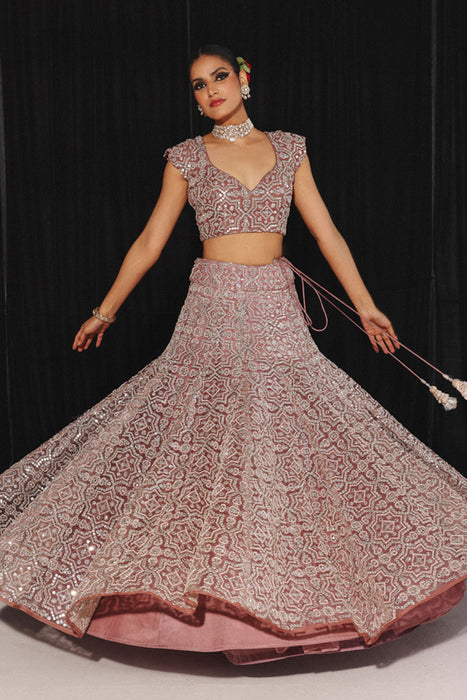 CONICAL LEHENGA SET