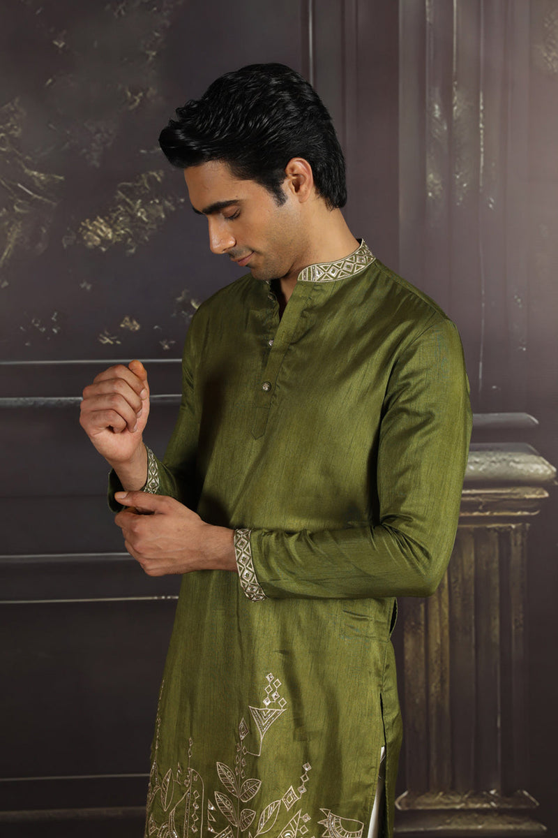 Sage Whisper Kurta