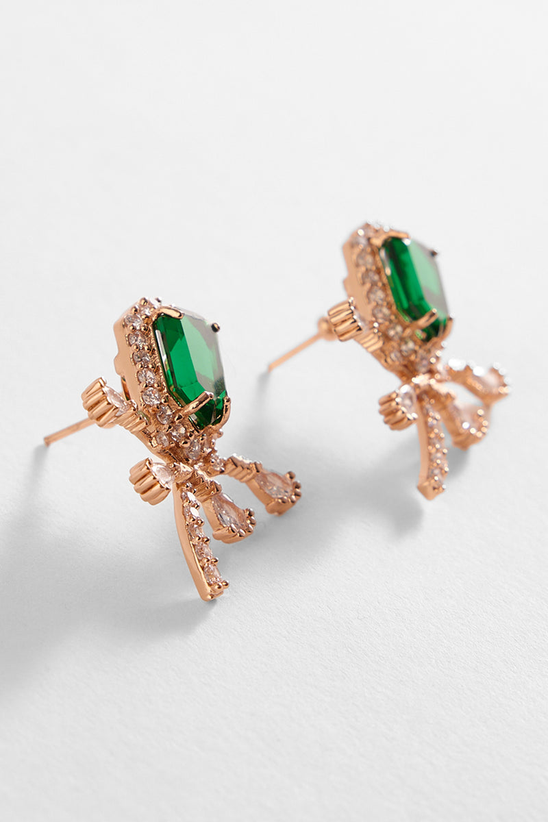 FENA MINI STUD EARRINGS IN VINTAGE ROSE