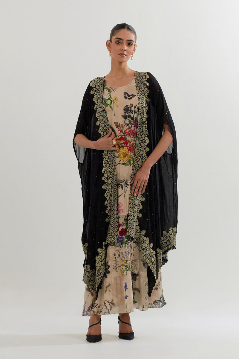 CAPE WITH DRESS