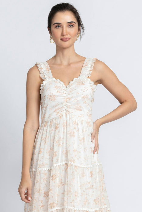 Crimson Comfort Sleeveless Maxi Dress