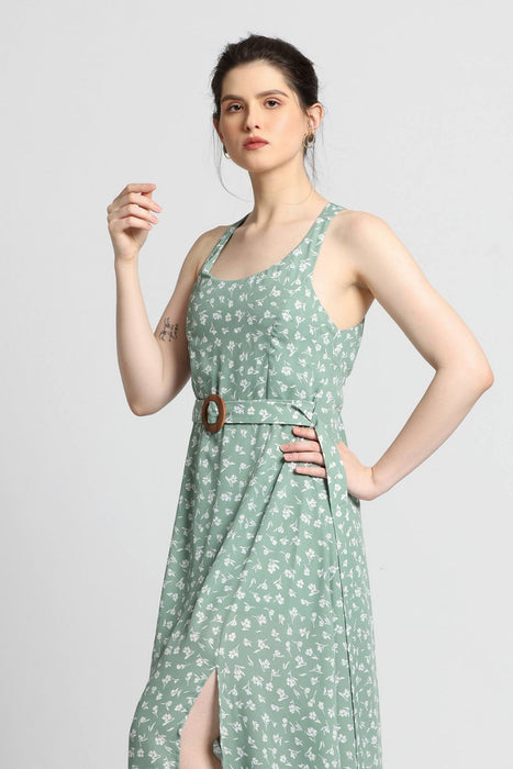 Tranquil Garden Maxi Dress