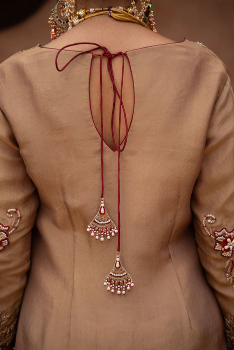 Zehra Hand-Embroidered Farshi Salwar Set