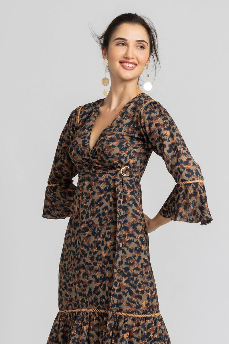 Mangrove Adventure Midi Dress
