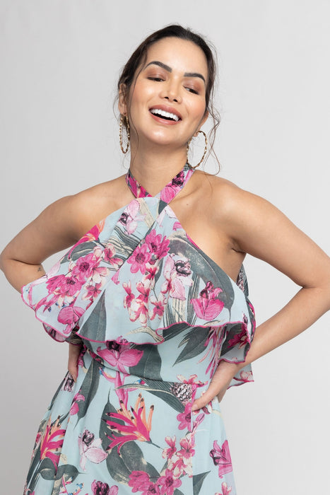 Seafoam Blue Maxi Dress