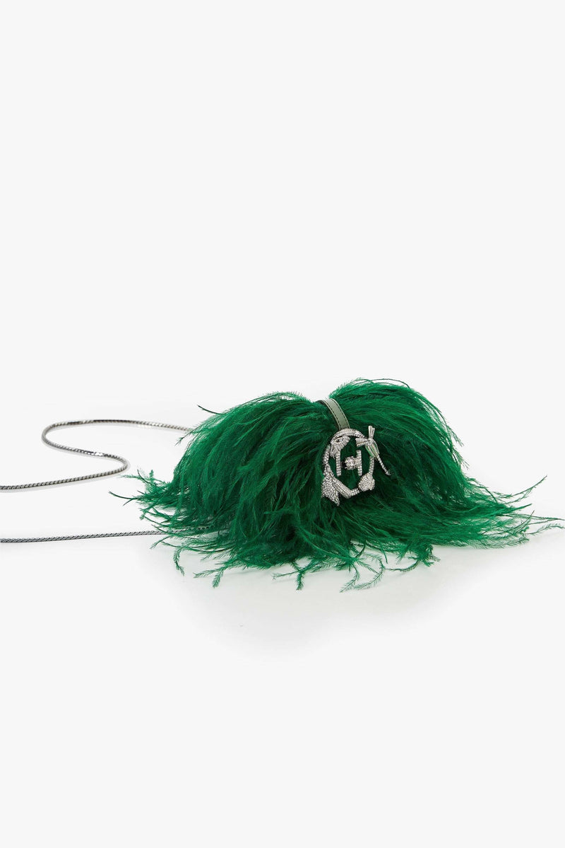 The Scarlet Minivet Handbag in Amazon Green