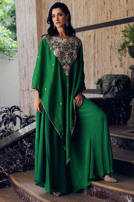 SIGNATURE ASYMETRICAL KAFTAN WITH PANTS