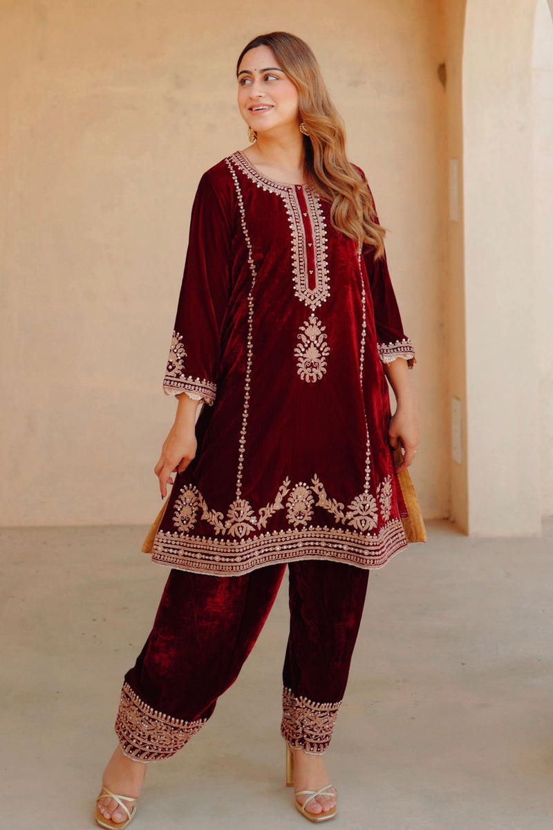 Asiyah - Short Kurta with Salwar