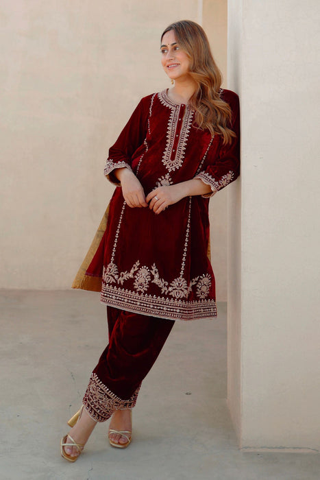 Asiyah - Short Kurta with Salwar