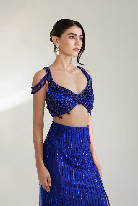 VOGUE FISHCUT SKIRT SET