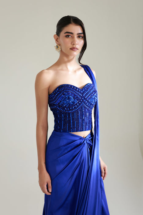 ARMOUR CORSET SAREE SET