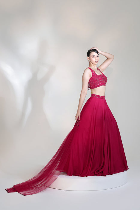 BLOODLINE LEHENGA SET