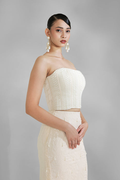 HALO FISH CUT LEHENGA SET