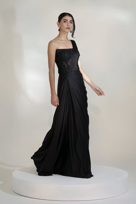 QUEEN CORSET SAREE SET