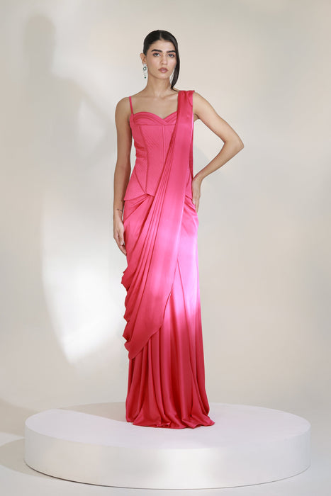 GOLABI 2.0 CORSET SAREE