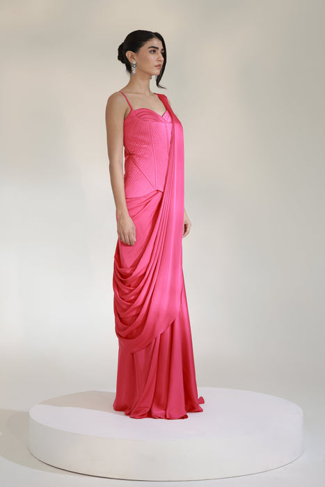 GOLABI 2.0 CORSET SAREE