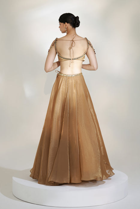 LUSTRE JEWEL LEHENGA SET