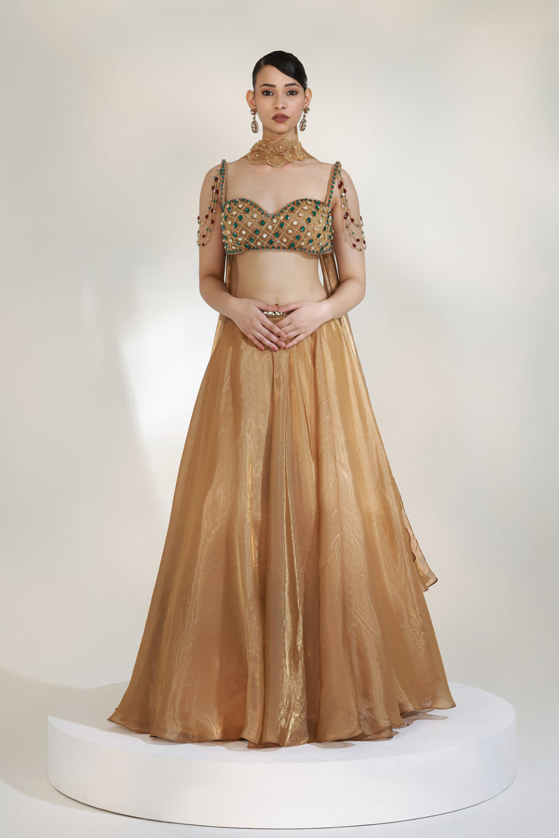 LUSTRE JEWEL LEHENGA SET