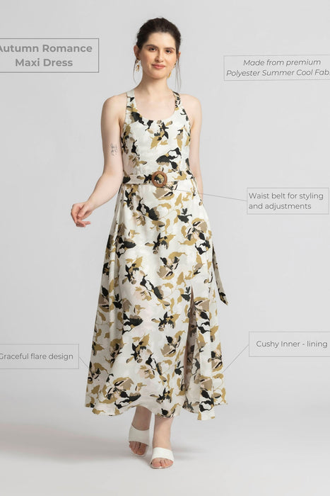 Autumn Romance Maxi Dress