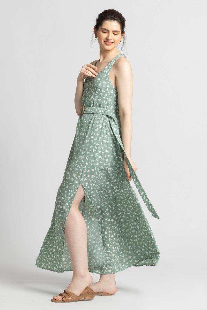 Tranquil Garden Maxi Dress