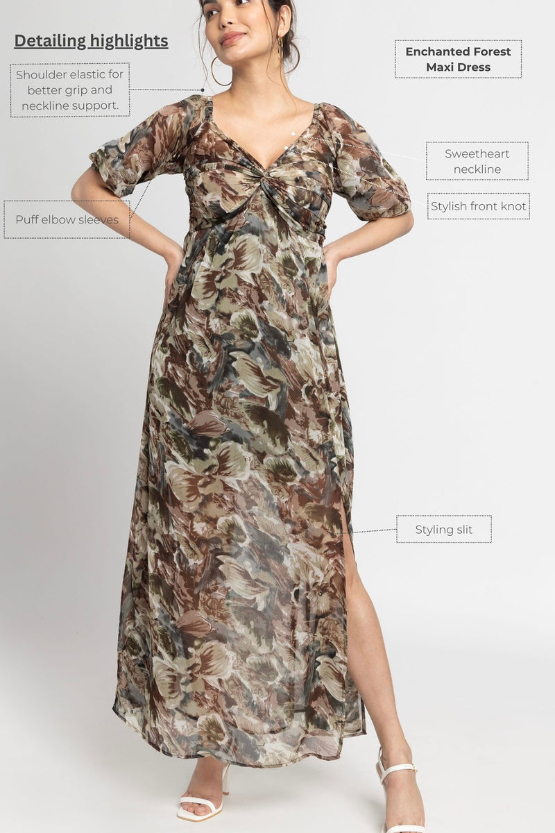 Enchanted Forest Maxi Dress