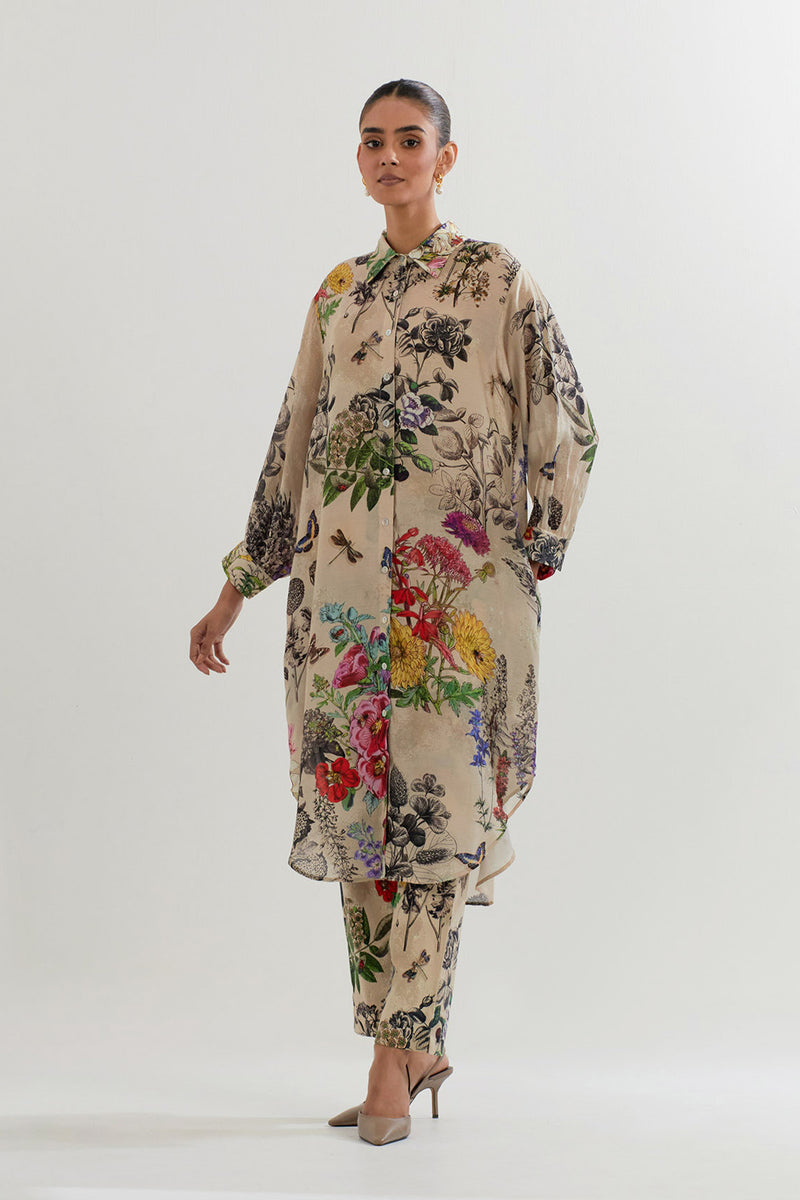LONG SHIRT TUNIC WITH PANT