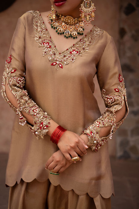 Zehra Hand-Embroidered Farshi Salwar Set