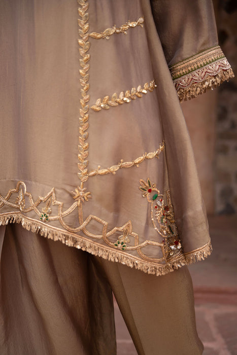 Noor Kaftan Hand-Embroidered Salwar Set
