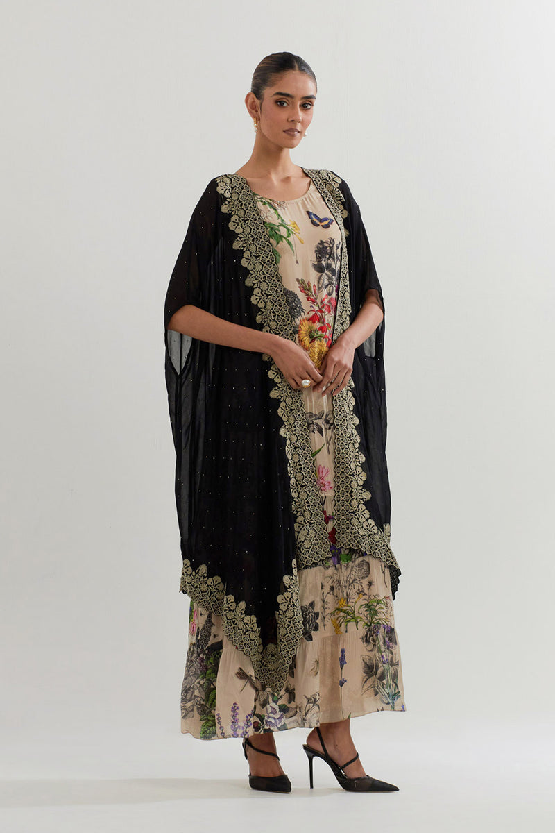 CAPE WITH DRESS