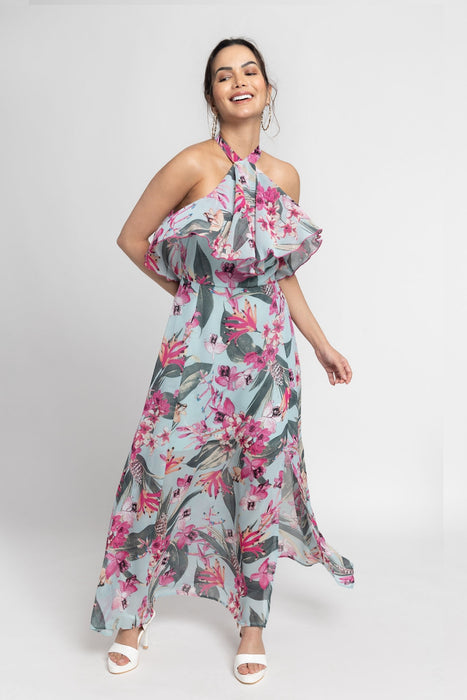 Seafoam Blue Maxi Dress