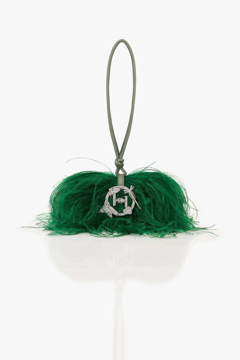 The Scarlet Minivet Handbag in Amazon Green