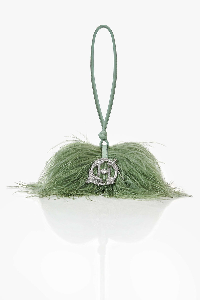 The Scarlet Minivet HandBag in Jade Green