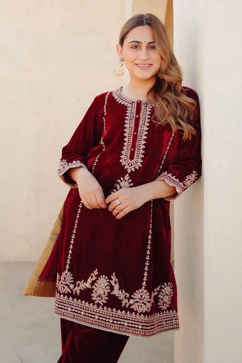 Asiyah - Short Kurta with Salwar