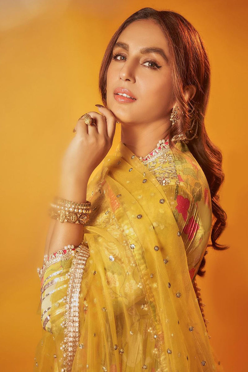 Huma Ag With Palazzo Set