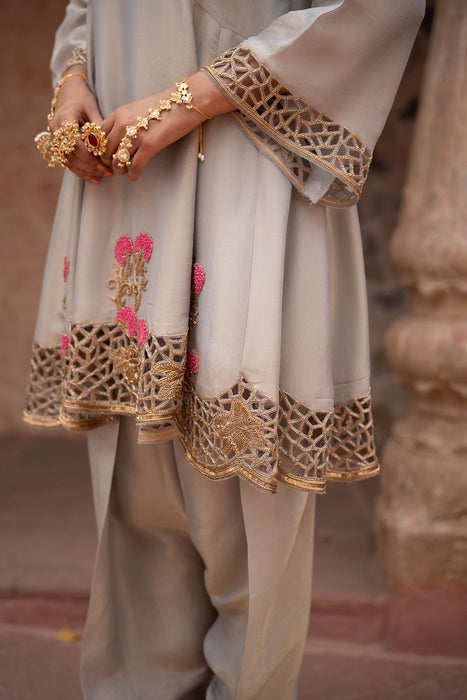Chaand Baali Hand-Embroidered Anarkali Set