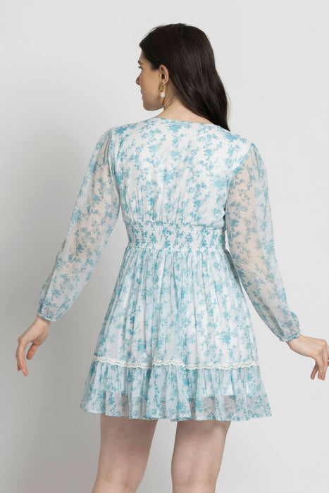 Azure Breeze Mini Dress