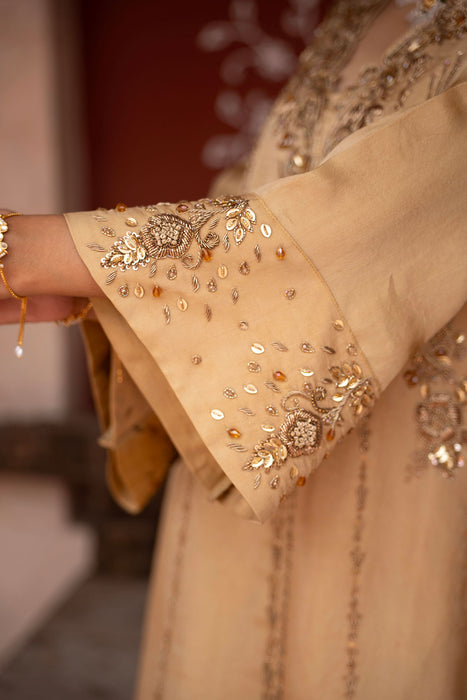 Zar Baari Hand-Embroidered A-line Kurta Set