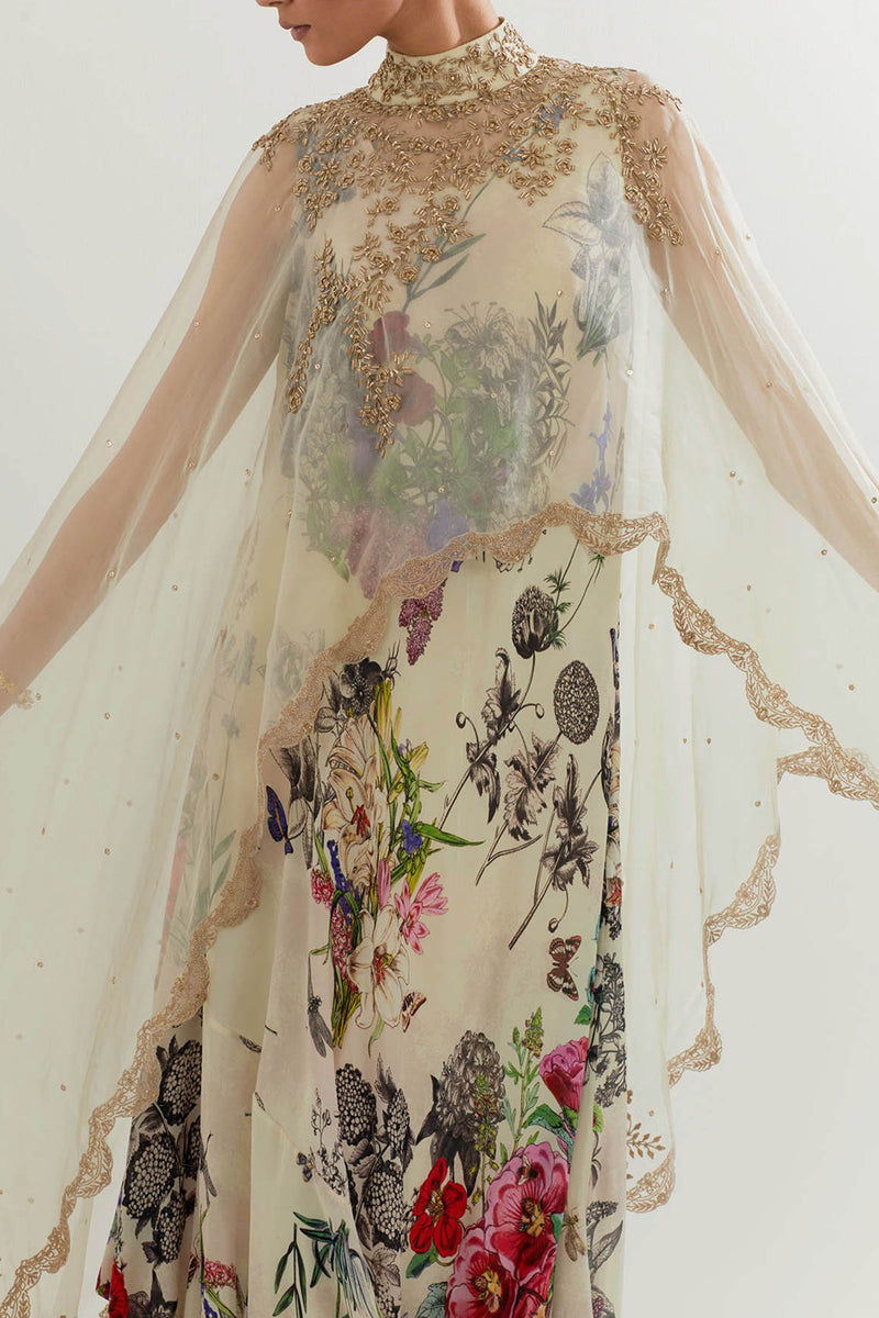 CAPE WITH DRESS